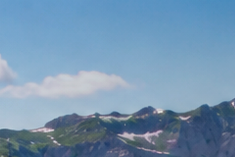 Panorama des Alpes